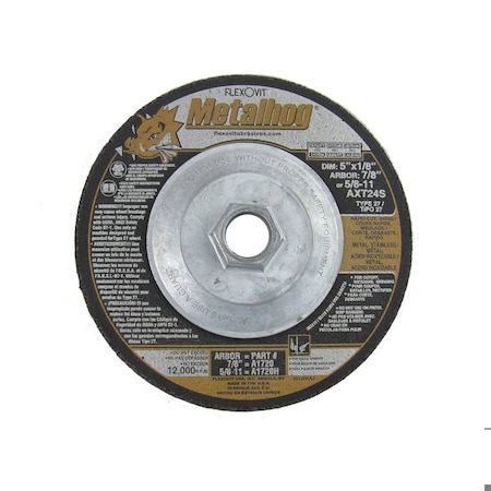 Flexovit DEPRESSED CENTER COMBINATION WHEEL A1720H